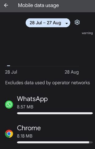 Stop App using Mobile Data in the Background on Pixel 5a 5G