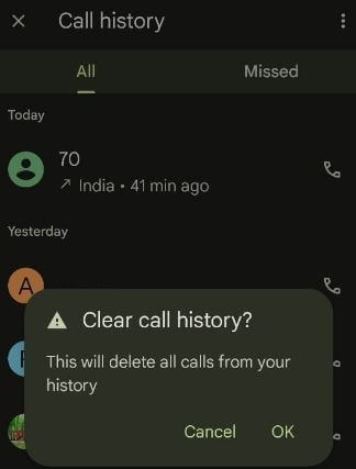 How Do I Delete Call History on Google Pixel 6 Pro