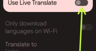 How to Turn On Live Translate on Google Pixel 6 Pro