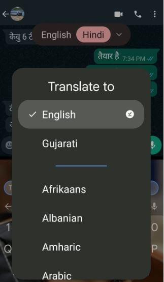 Real-time Translate Text on Google Pixel 6 Pro