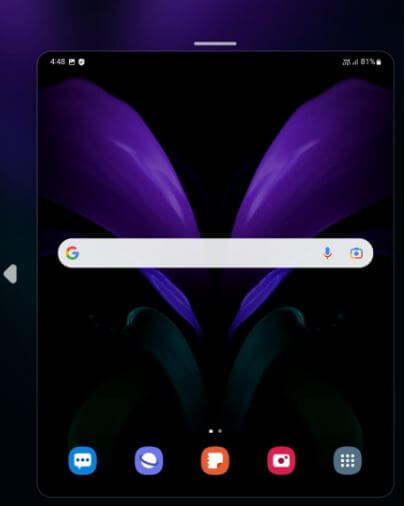 Use One Handed Mode on Samsung Galaxy Z Fold 3
