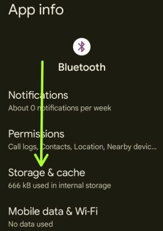 Clear Bluetooth Cache to Fix Bluetooth connectivity issue on Google Pixel 7 Pro