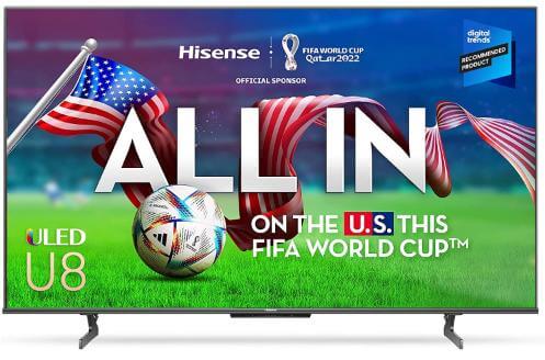 Black Friday Smart TV Deals 2022 on Hisense U8H