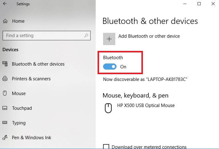 Bluetooth Not Working on Windows 10