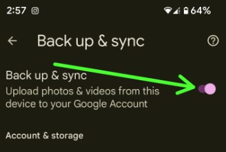 How to Back Up Photos on Google Pixel using Google Photos App