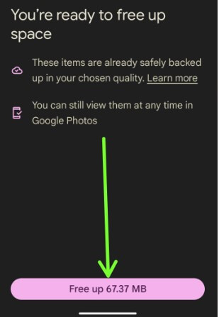 How to Free Up Space on Android to Remove Already Backed Up Photos