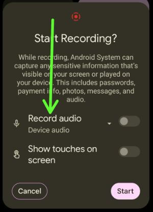 How to Screen Record on Pixel 6, 6 Pro, 7 Pro, 7