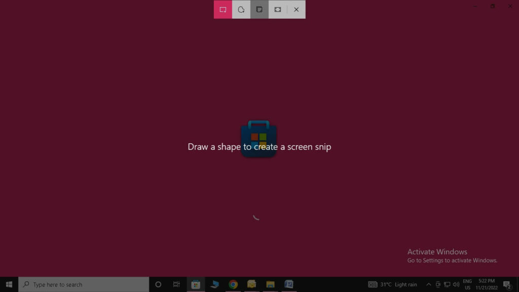 How to Take a Screenshot on Windows 10 Using Snip & Sketch App