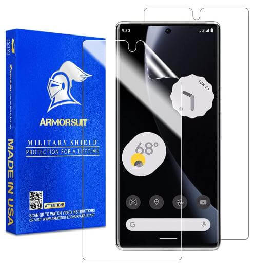 Armor screen protector for Pixel 7 Pro