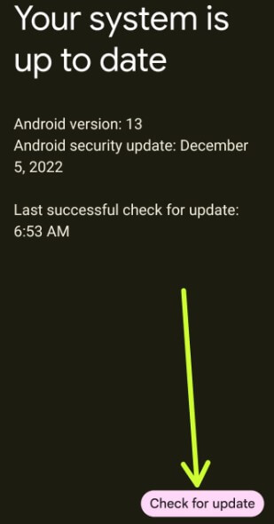 Google Pixel OTA Update