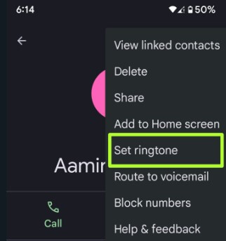 How to Assign a Ringtone to a Contact on Google Pixels