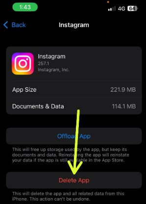 How to Clear Instagram Cache iPhone