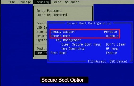 How to Fix PC Can't Run Windows 11 When Secure boot