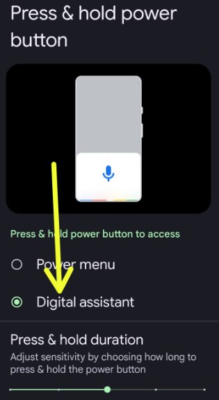 How to Launch the Google Assistant using Power Button on Pixel 7 Pro