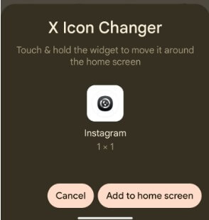 Change Instagram Icon Shortcut to Home Screen