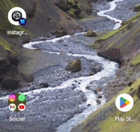 Change the old Instagram icon on Android