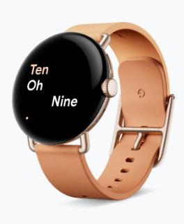 Google Pixel Watch Two-tone Leather Band