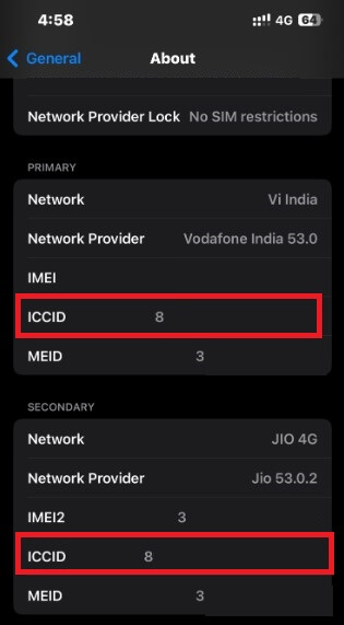 How to Find ICCID Number on iPhone