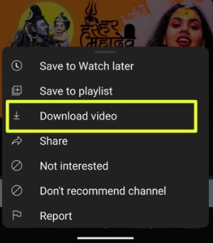 How to Save YouTube Video