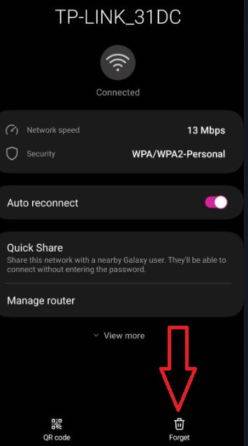 Forget WiFi Network to Fix WiFi Issues Samsung S23, S23 Plus, S23 Ultra
