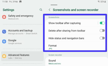 How to Take Screenshot in Samsung Tab A