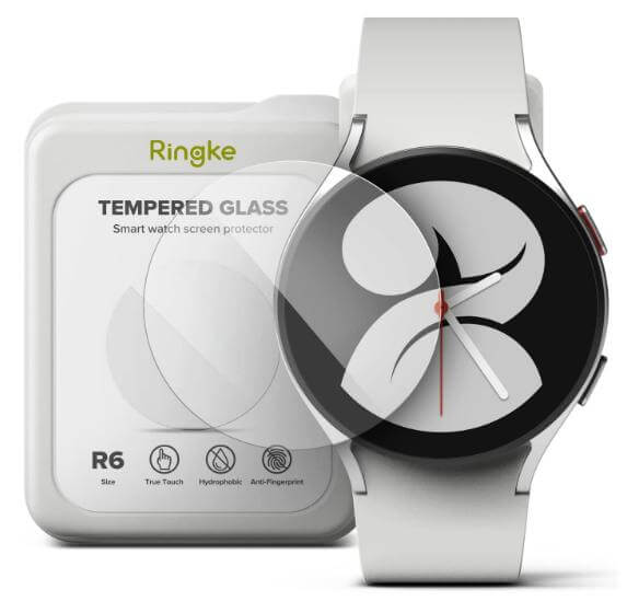 Ringke Tempered Glass Screen Protector for Samsung Watch 4