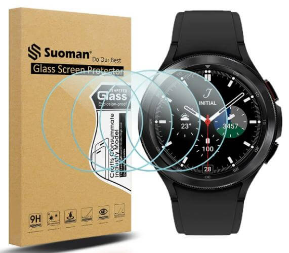 Suoman Samsung Watch Screen Protector for Samsung Watch 4