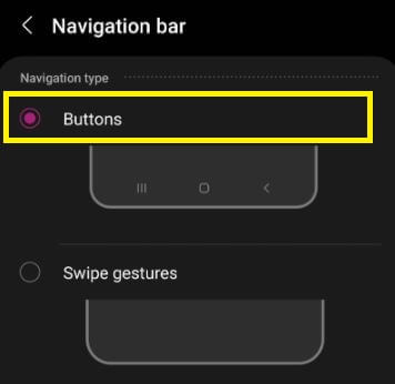 How to Get Back 3-Button Navigation Bar on Samsung Galaxy