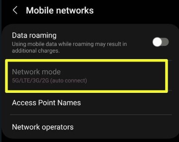 How to Turn Off 5G on Samsung Galaxy Phone
