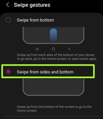 How to Use Full Screen Gestures on Samsung S23, S23 Plus, S23 Ultra