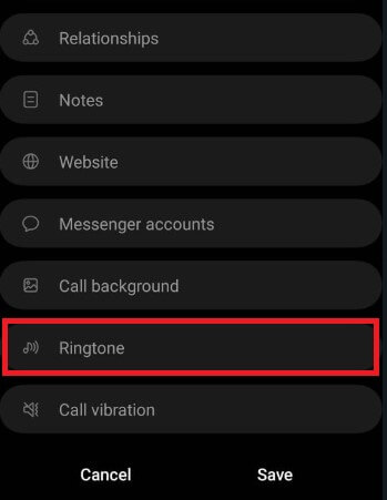 Set Custom Ringtone for Contact on Samsung Phone