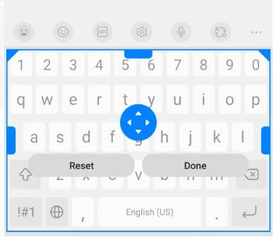 How to Change the Size and Transparency of Keyboard on Samsung Galaxy S23 Series
