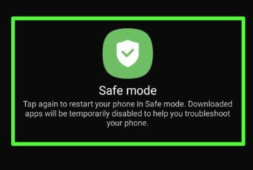 Enable Safe mode to check any third party app causing unresponsive touchscreen problem