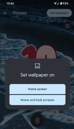 create AI generated wallpaper on Android 14 Stock OS