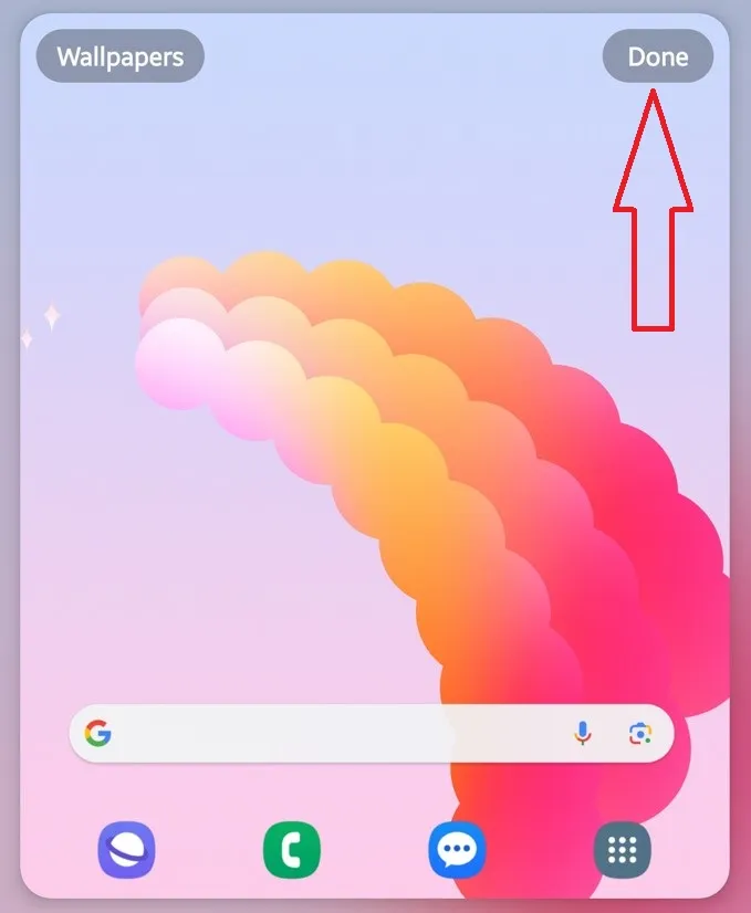 Change the Home Screen Wallpaper on Samsung Galaxy Z Fold 5 and Z Fold 4
