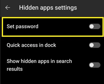 Set password to access hidden apps on Pixel 7, 7 Pro, 6 Pro, 6, 7a, and Pixel 6a