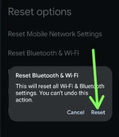 Reset WiFi & Bluetooth Settings to Fix WiFi Issues on Pixel 8 Pro