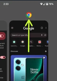 Tap the App icon to use screen pinning on Google Pixel 8 Pro
