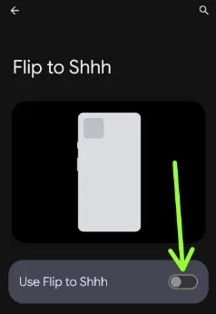 How to Use Flip to Shhh to Turn On Do Not Disturb Mode in Google Pixel 8