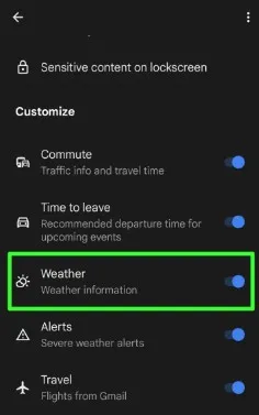 How to Delete Weather Temperature from Home Screen on Android 14