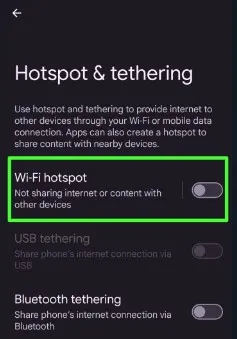 Share Hotspot Password with QR Code on Android Phone