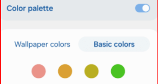 How to Change Color Palette on Samsung S25 Ultra, S25 Plus, S25 Edge, S25