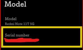 How to Check Mi Serial Number